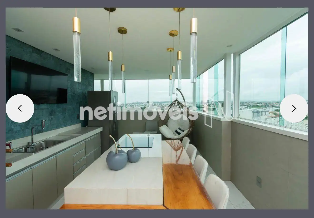 Apartamento para comprar com 145 m², 2 quartos, 3 banheiros, 1 vaga em Alameda dos Pelicanos, Cabral, Contagem