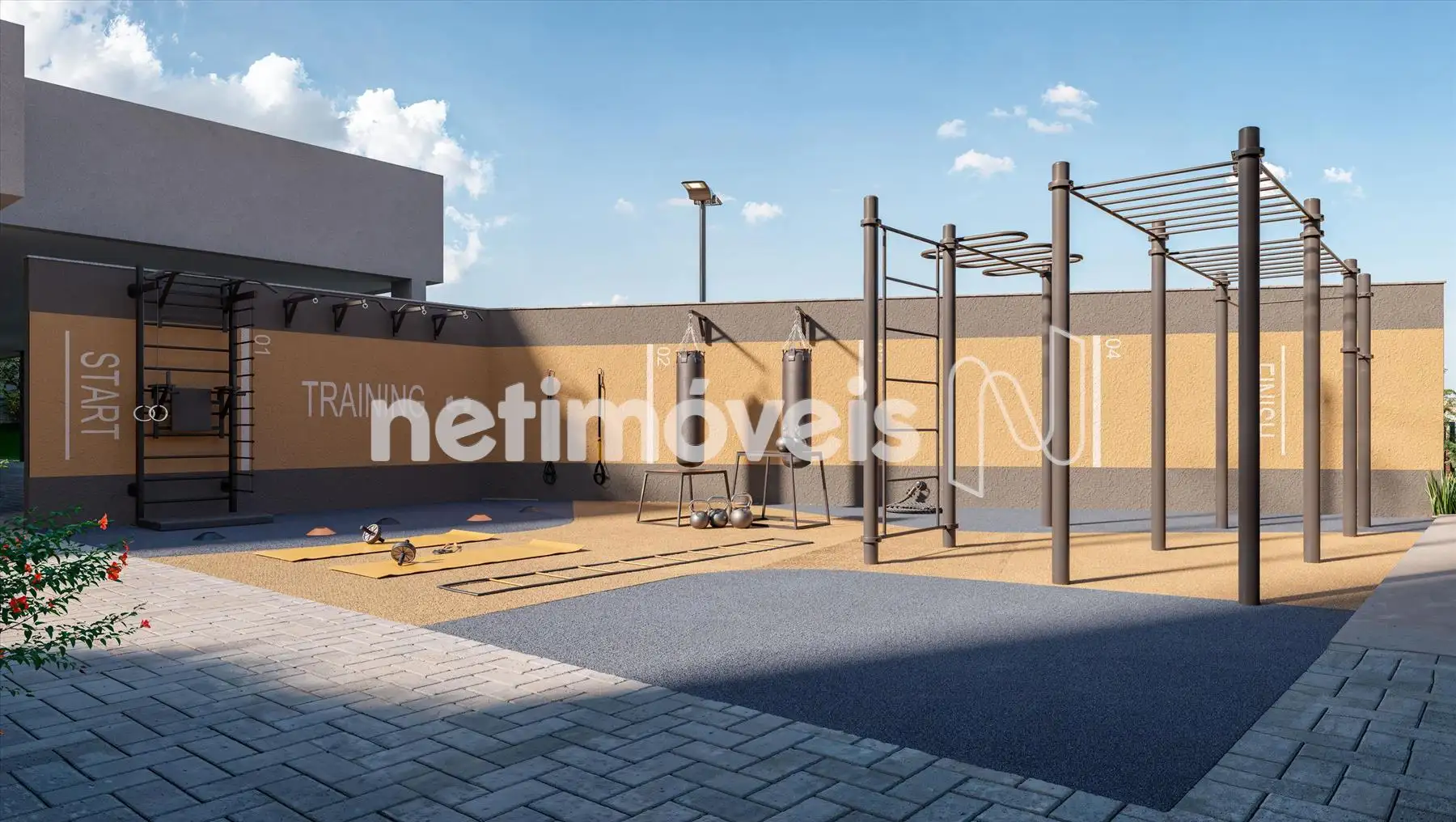 Apartamento para comprar com 43 m², 2 quartos, 1 banheiro, 1 vaga em Avenida Nióbio, Inova Parque, Contagem